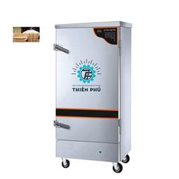 Tủ nấu cơm 10 khay dùng điện có điều khiển