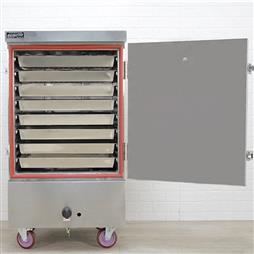 TỦ NẤU CƠM 8 KHAY DÙNG GAS (VN)