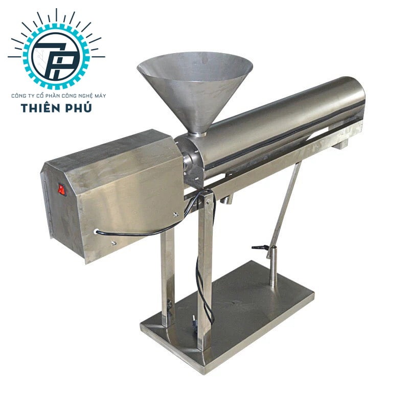 Máy đánh bóng viên thuốc bán tự động