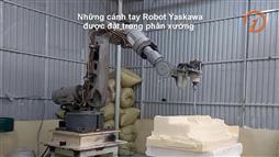 Robot CNC tạo mẫu và gia công khuôn tích hợp cảm biến IOT sử dụng trong dây chuyền sản xuất tự động