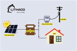 Giải pháp điện mặt trời hòa lưới không lưu trữ (On-grid)