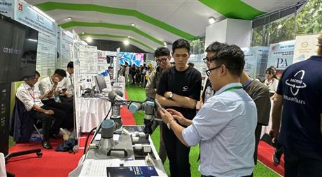 Đang diễn ra Techmart Công nghệ xanh, năng lượng tái tạo và xử lý môi trường phục vụ chuyển đổi công nghiệp trên địa bàn TP.HCM 2024