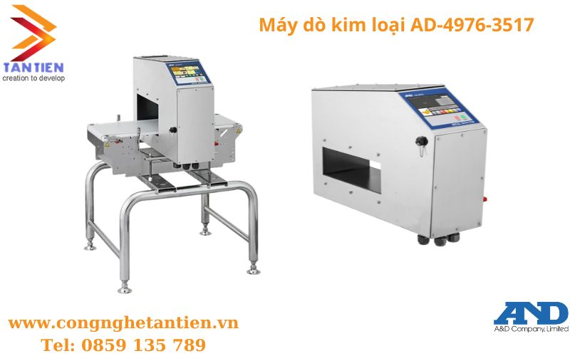 Máy dò kim loại AD-4976-3517 do công ty AND Nhật Bản cung cấp.