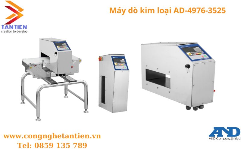Máy dò kim loại AD-4976-3525 do công ty AND Nhật Bản cung cấp.