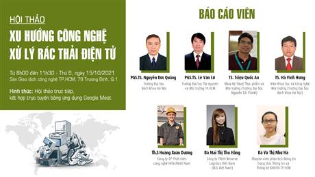 Xu hướng công nghệ Xử lý chất thải điện tử