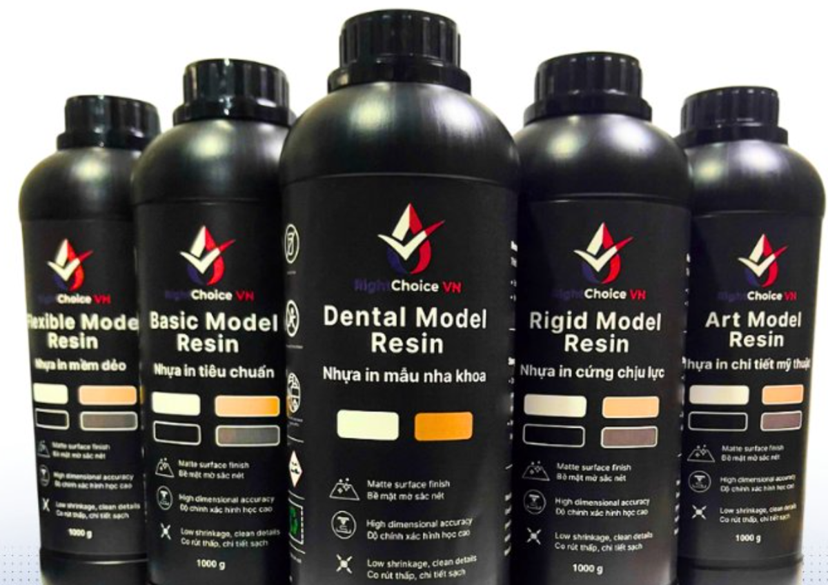 Resin RightChoiceVN - Resin UV in 3D