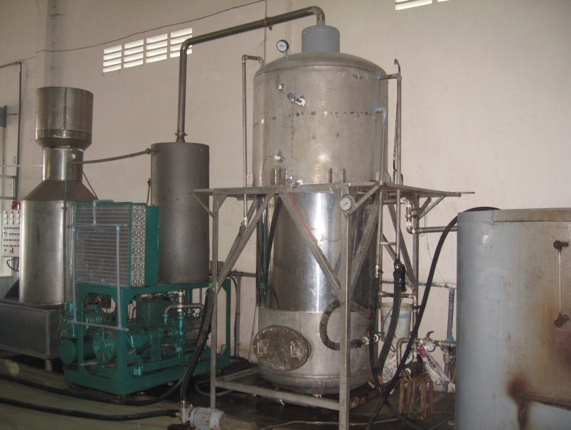 Quy trình công nghệ và hệ thống thiết bị chưng cất tách nước và lắng muối trong nước mắm