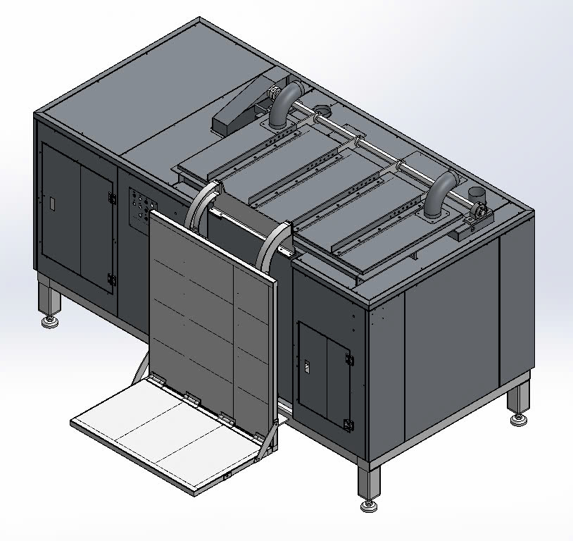 Máy nghiền xác heo 