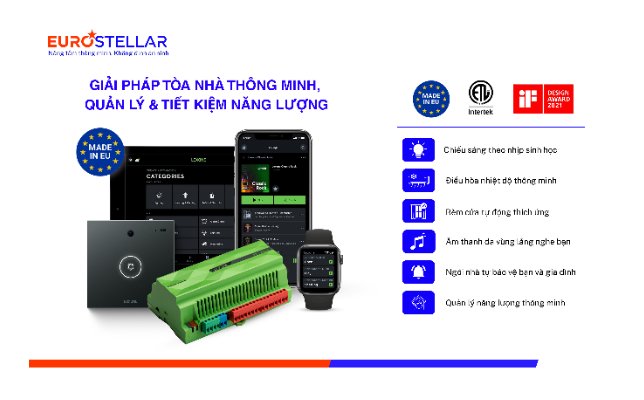  Loxone - Giải pháp quản lý tòa nhà thông minh tiết kiệm năng lượng