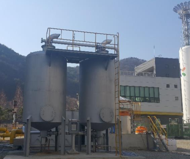Hệ thống tách H2S trong khí Biogas bằng vật liệu lai hợp (hybrid media)