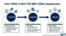Nền tảng đo lường, quản lý và báo cáo phát thải carbon thông minh Deep Carbon