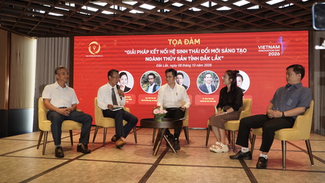 Kết nối nguồn lực công nghệ, thúc đẩy đổi mới sáng tạo trong chuỗi giá trị thủy sản Đắk Lắk