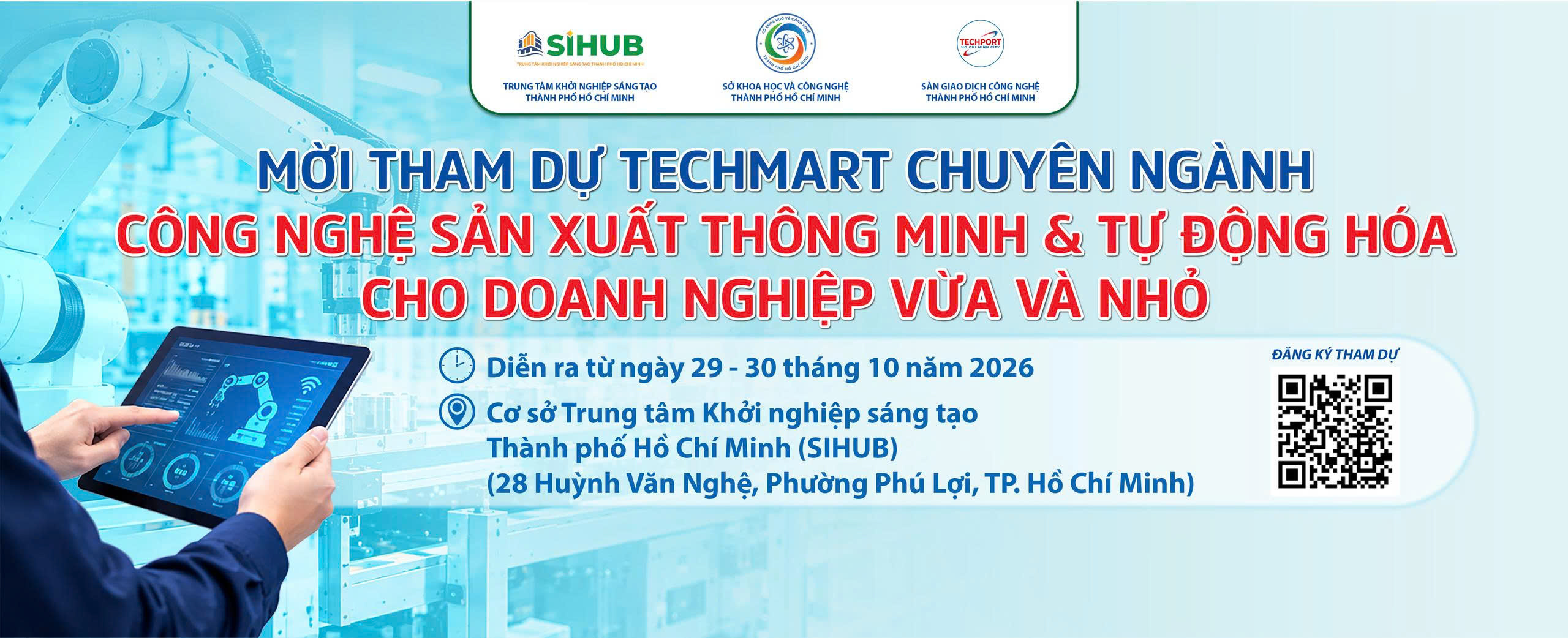 Techmart Nhà máy thông minh 2026