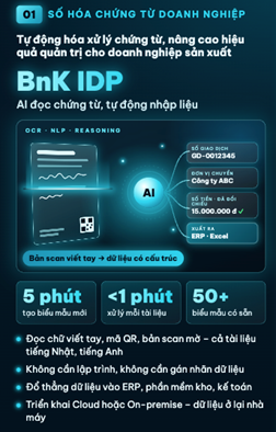 Intelligent Document Processing: Nhập liệu giấy tờ thông minh bằng AI