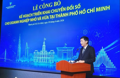 Thành phố Hồ Chí Minh công bố kế hoạch chuyển đổi số cho doanh nghiệp SMS