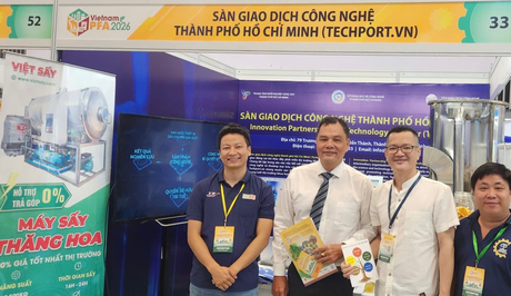 Sàn giao dịch công nghệ TP.HCM đồng hành tại Vietnam PFA 2026, thúc đẩy kết nối và chuyển giao công nghệ cho doanh nghiệp