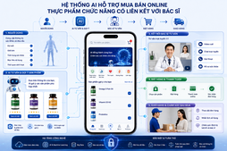 Tìm kiếm "Hệ thống AI hỗ trợ mua bán online thực phẩm chức năng có liên kết với bác sĩ"