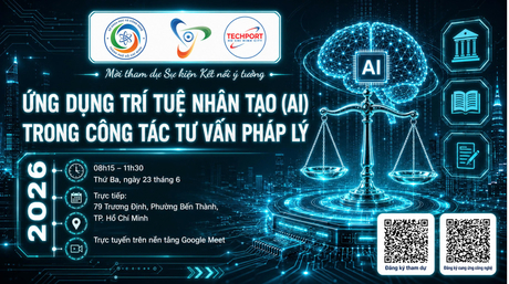 Sự kiện Kết nối ý tưởng "Ứng dụng trí tuệ nhân tại (AI) trong công tác tư vấn pháp lý"