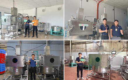 Kết nối, chuyển giao công nghệ chiên chân không VinaOrganic