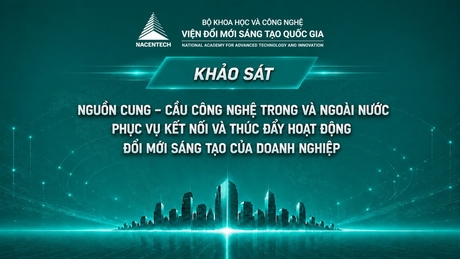 Mời doanh nghiệp, tổ chức tham gia khảo sát nguồn cung, nhu cầu công nghệ và nhu cầu kết nối đổi mới sáng tạo