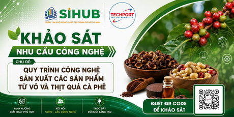 Khảo sát nhu cầu chuyển giao “Quy trình công nghệ sản xuất các sản phẩm từ vỏ và thịt quả cà phê”