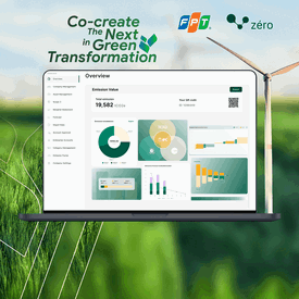 Vertzéro – Giải pháp kiểm kê khí nhà kính cho doanh nghiệp trên hành trình Net-Zero