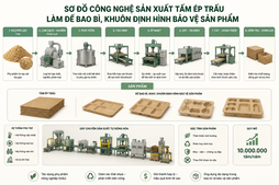 Tìm kiếm "Công nghệ tấm ép trấu để làm đế bao bì, khuôn định hình bảo vệ sản phẩm"