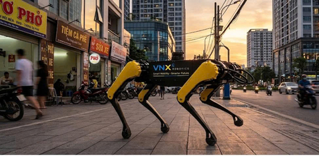VietRover -T5 – Robot bốn chân tích hợp AI, mở rộng khả năng giám sát và ứng cứu trong đô thị