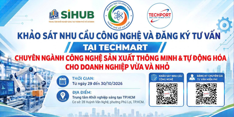Khảo sát nhu cầu, tìm giải pháp công nghệ cho doanh nghiệp vừa và nhỏ tại Techmart 2026