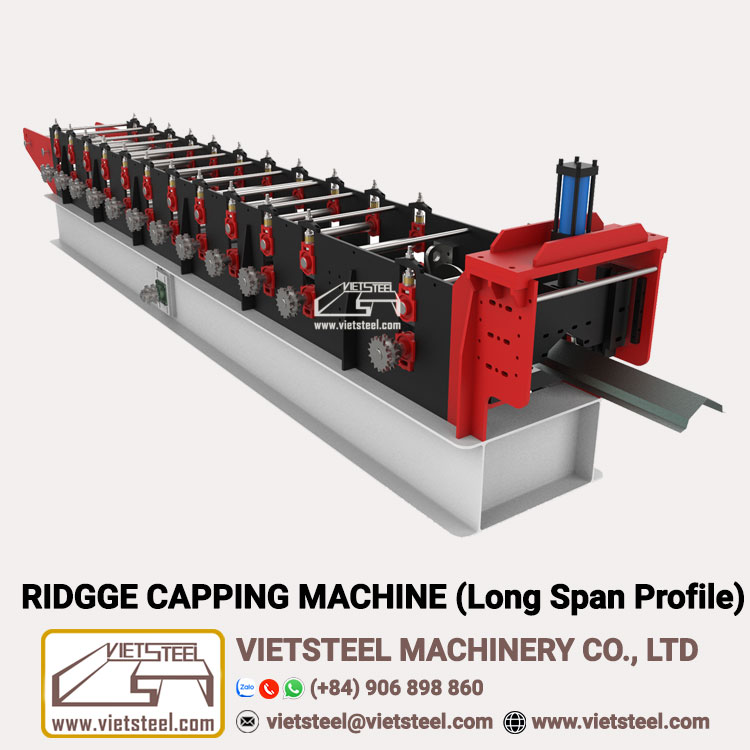 Ridge Capping Machine Long span profile