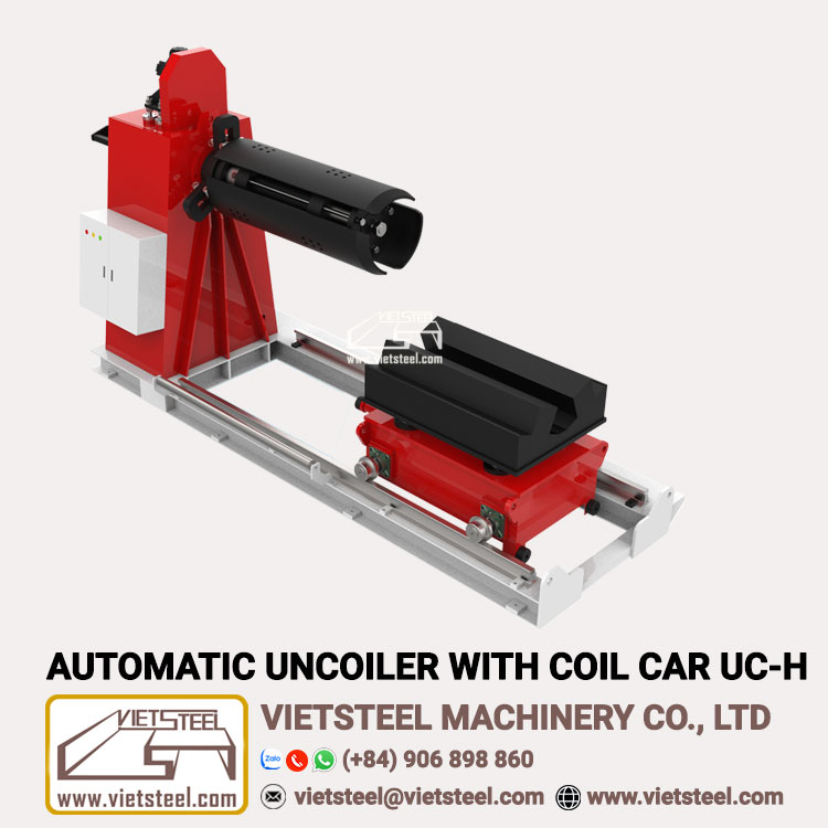 Automatic Uncoiler with coil car UC-H
