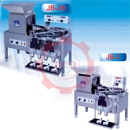 Four funnel semi-automatic tablet counter machine