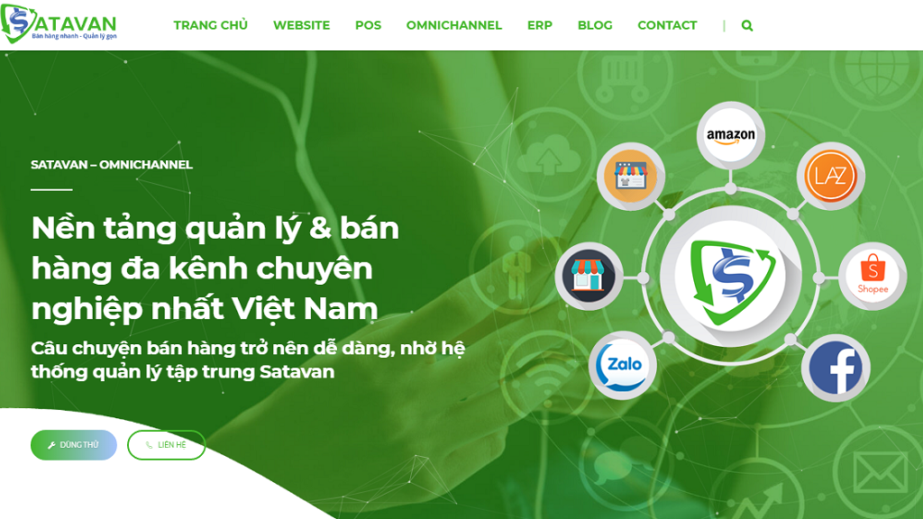 Giải Pháp Quản Trị Doanh Nghiệp và Bán Hàng Đa Kênh SATAVAN