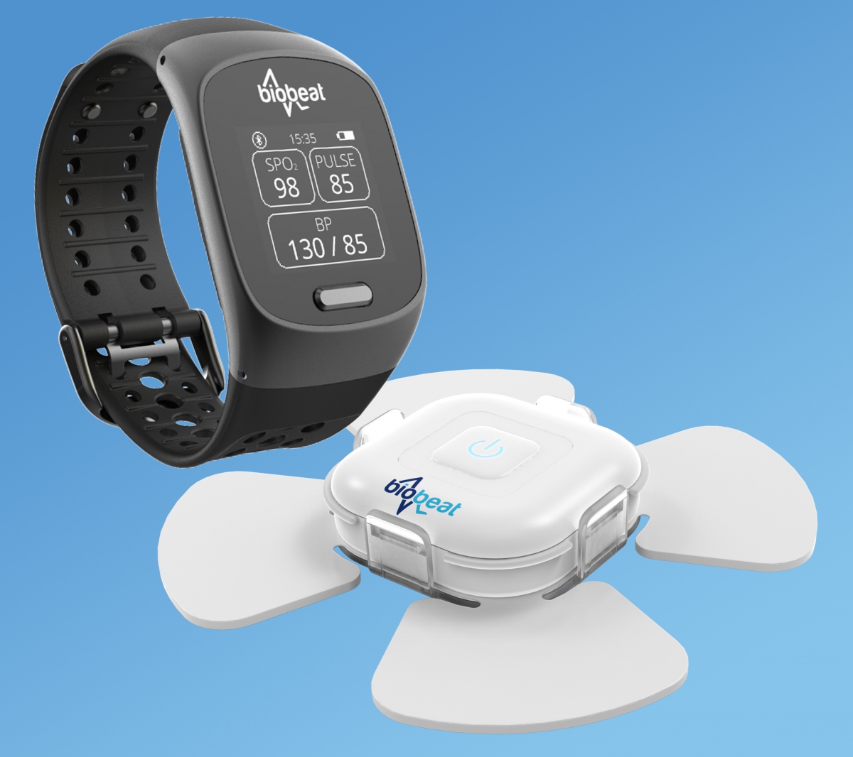 Thiết bị không dây giám sát dấu hiệu sinh tồn Biobeat