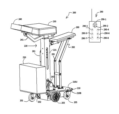 Sáng chế Robot hỗ trợ người tàn tật di chuyển lên xuống xe lăn