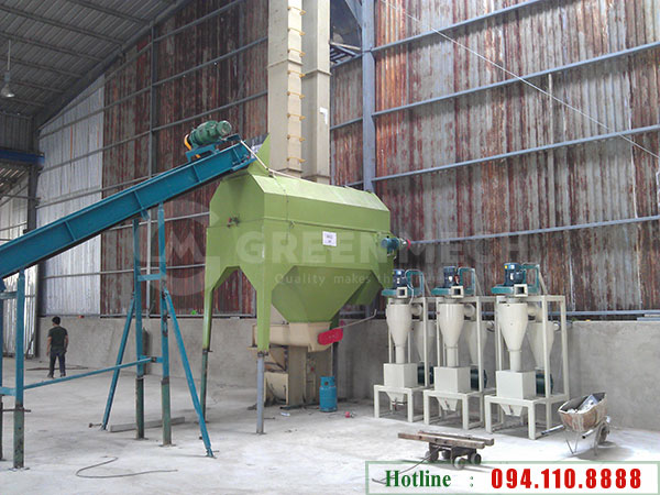 Hệ thống ép viên nén mùn cưa GM-00WP