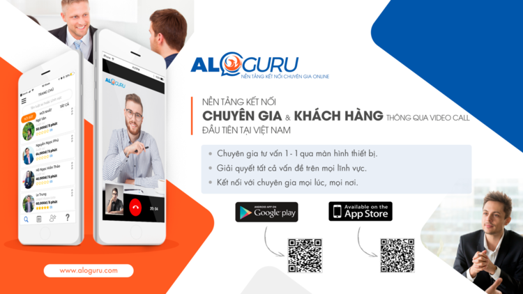 Nền tảng kết nối với chuyên gia Aloguru