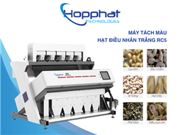 Máy bắn màu hạt điều 5 máng RC5