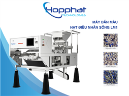 Máy bắn màu hạt điều 1 máng LM1
