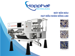 Máy bắn màu hạt điều 2 máng LM2