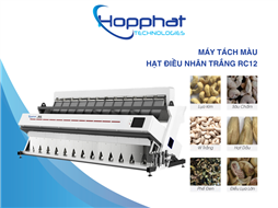 Máy bắn màu hạt điều 12 máng RC12