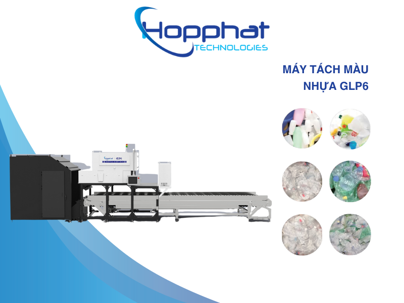Máy tách màu nhựa GLP6