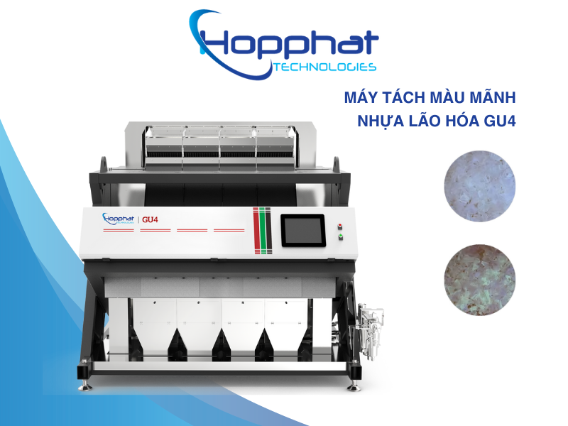 Máy tách màu mảnh nhựa lão hóa GU4