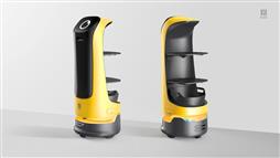 Robot thông minh Pudu phục vụ lễ tân