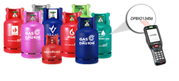 Hệ thống truy xuất nguồn gốc bình gas Checkee Gas
